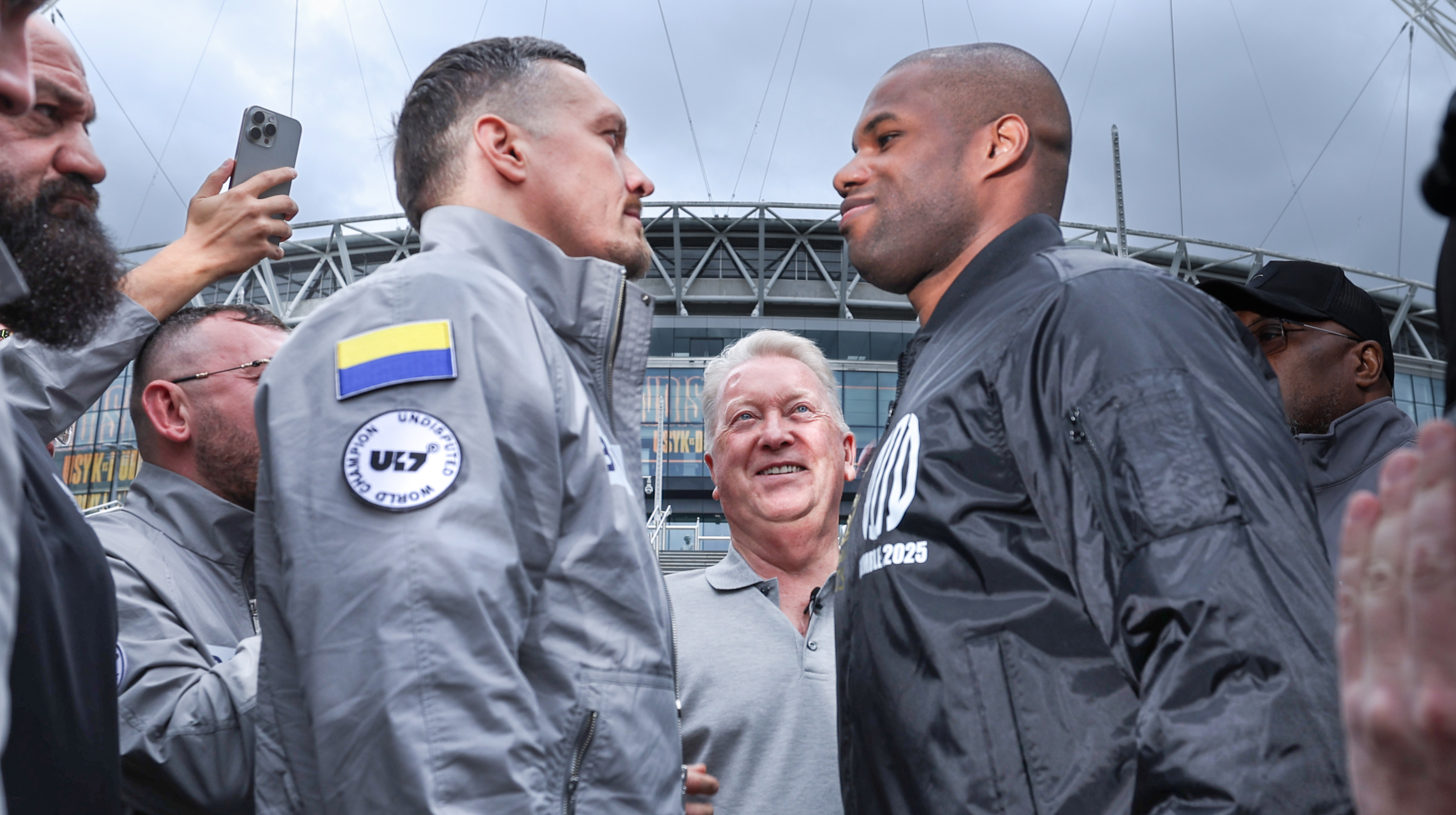 Олександр Усик та Даніель Дюбуа