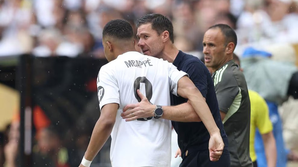 Кіліан Мбаппе та Хабі Алонсо