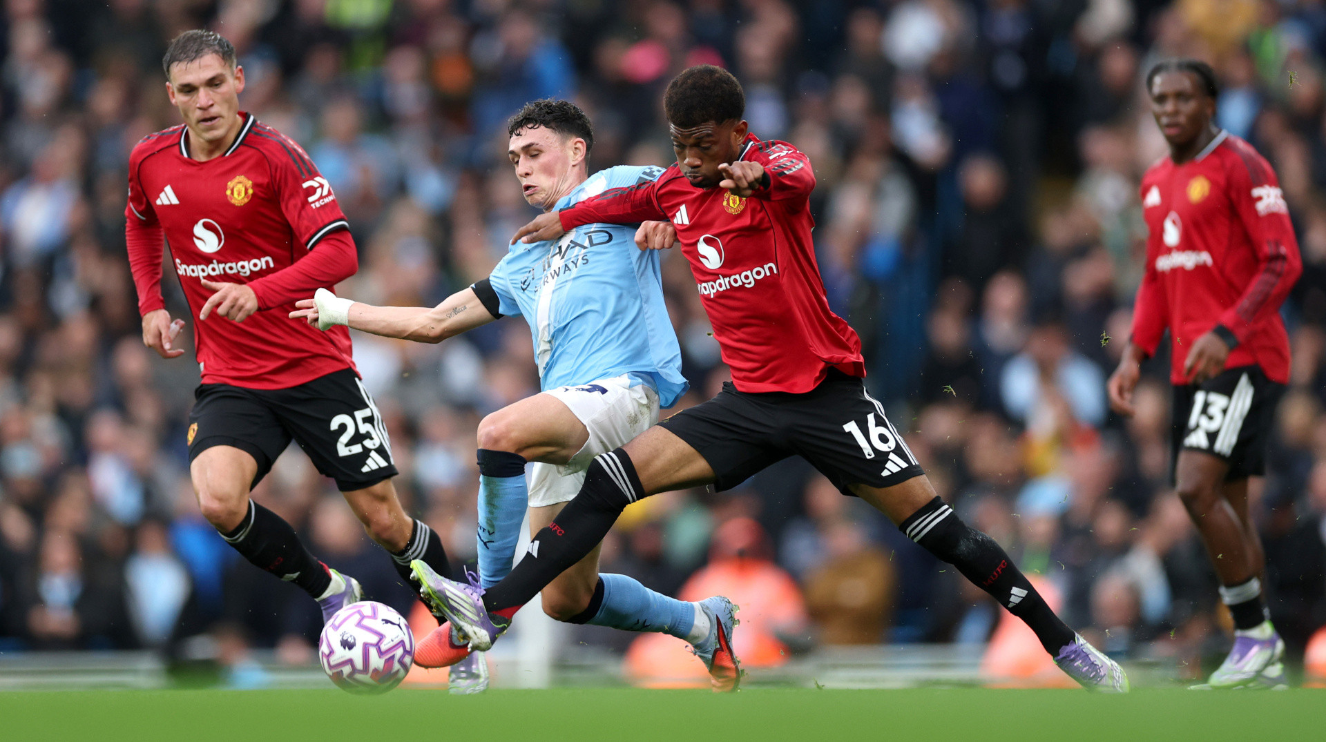 Манчестер Юнайтед – Манчестер Сити: онлайн-трансляция матча АПЛ