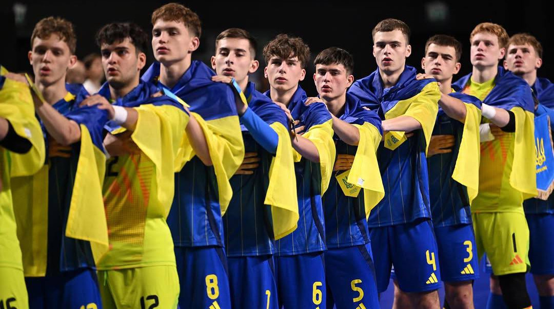 Сборная Украины U-19 сыграет решающий матч против Италии U-19 на Евро-2025 по футзалу