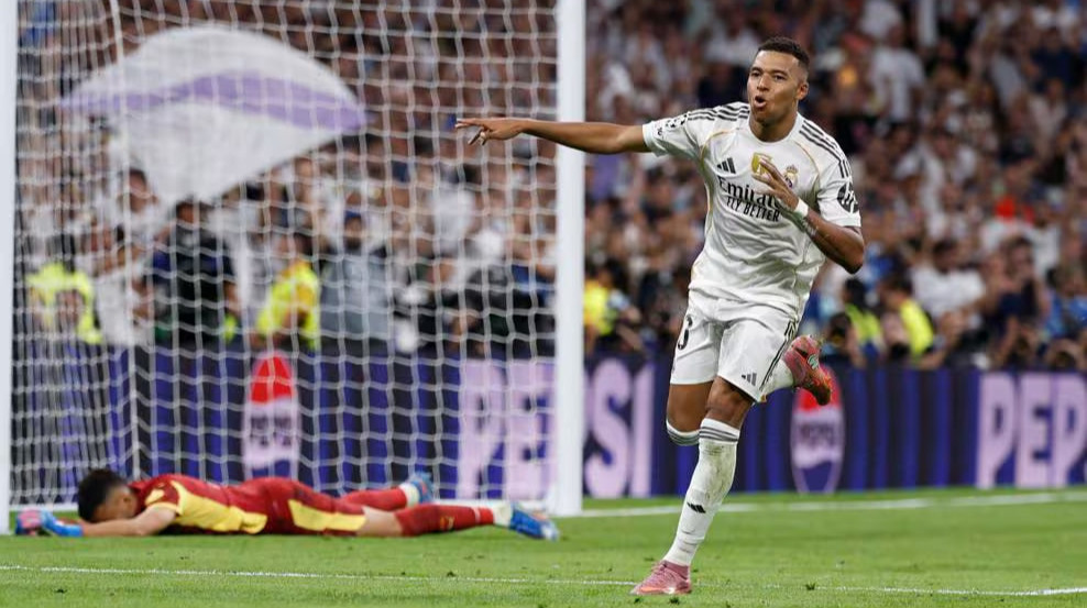 Кіліан Мбаппе забиває Марселю