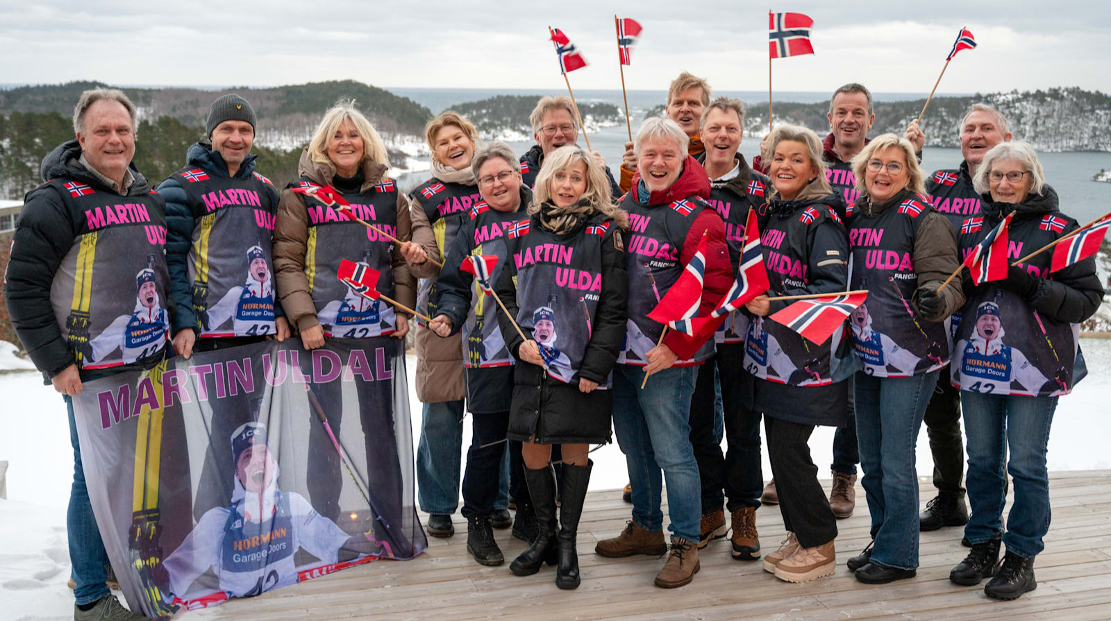 Десант персональних фанатів: до Італії прибула перша група підтримки норвезького олімпійця Улдаля