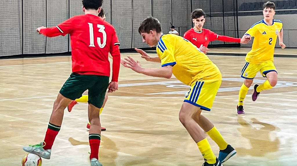 Юнацька збірна України перемогла у спарингу команду Португалії