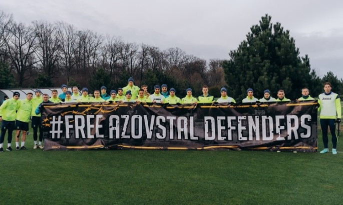 Збірна України закликала звільнити військовополонених з Азовсталі