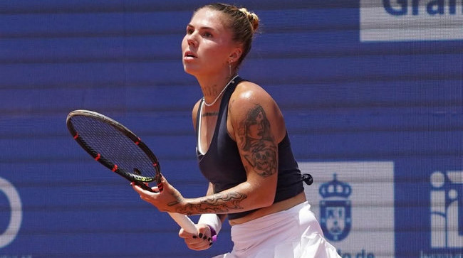 Олейникова уверенно вышла в четвертьфинал турнира WTA в Швейцарии