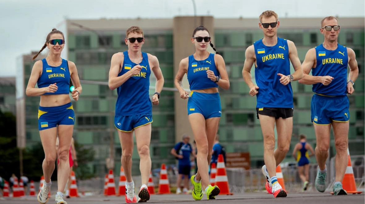Женская сборная Украины выиграла золото в полумарафоне на командном ЧМ-2026