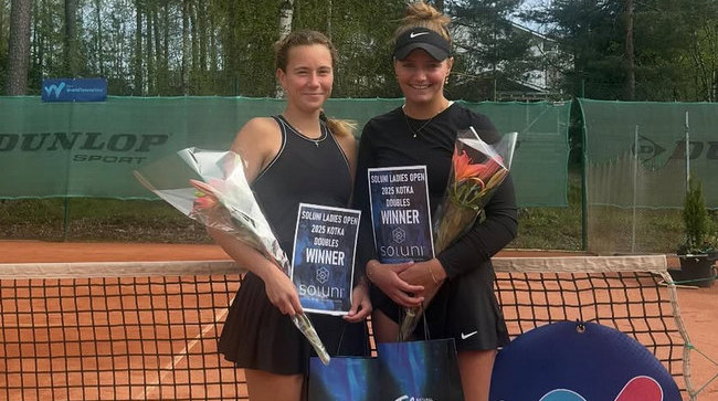 Есипчук стала чемпионкой в парном разряде на турнире ITF в Финляндии