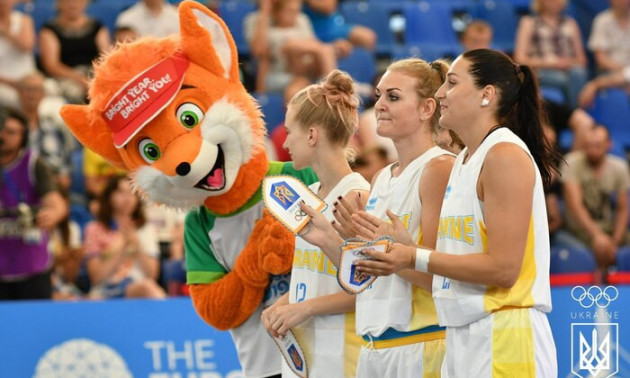 Жіноча збірна України з баскетболу 3х3 не вийшла з групи на ІІ Європейських іграх