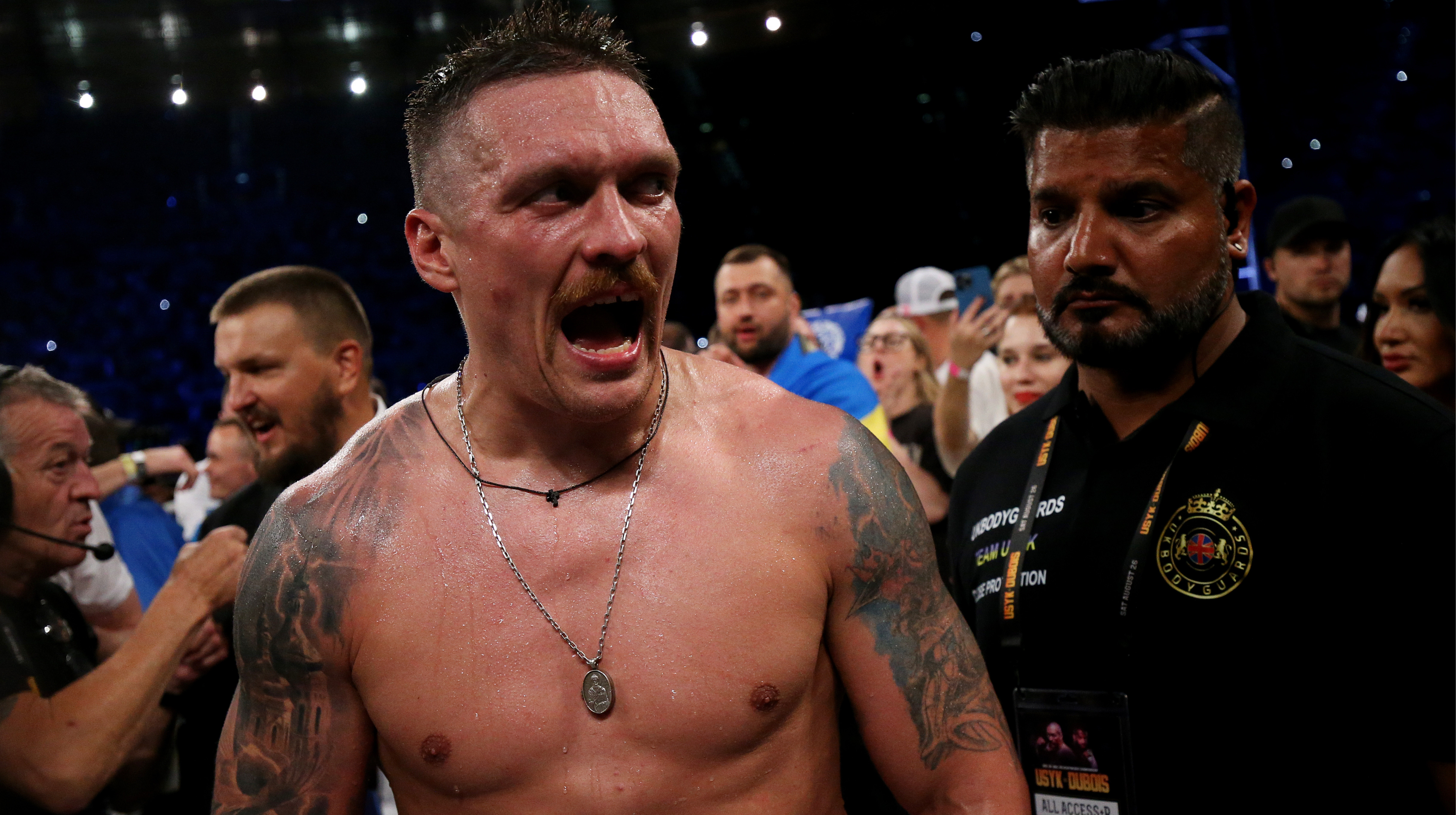 Виріс як боєць і чоловік: Усик пояснив зміни Дюбуа з часу першого бою