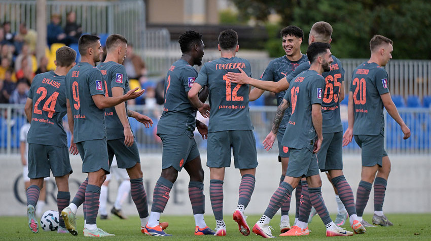 Хетрик Траоре в огляді матчу Шахтаря зі словенським Бріньє