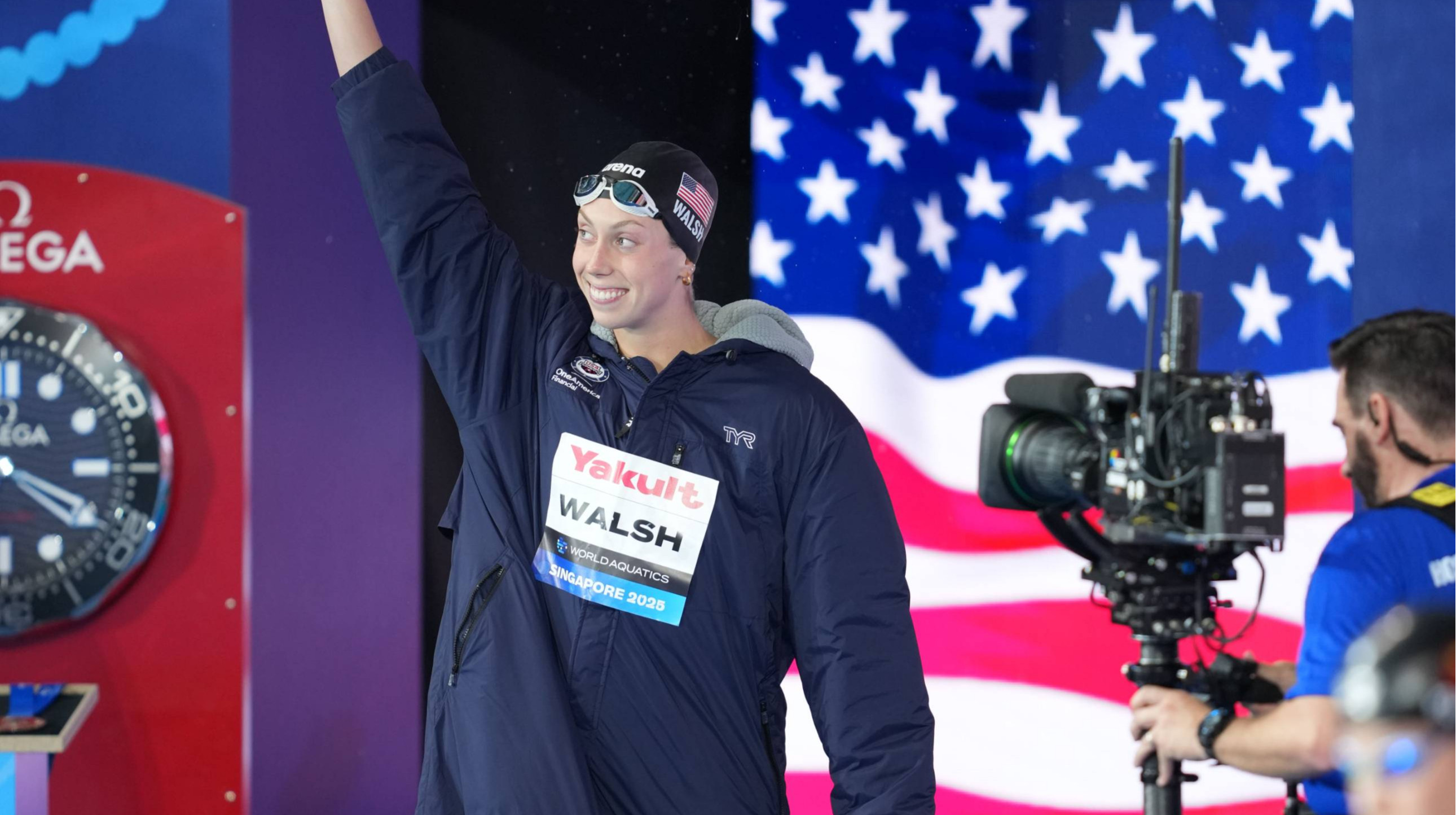 Другий найкращий час в історії: 22-річна Волш виграла золото ЧС-2025 на 100 м батерфляєм