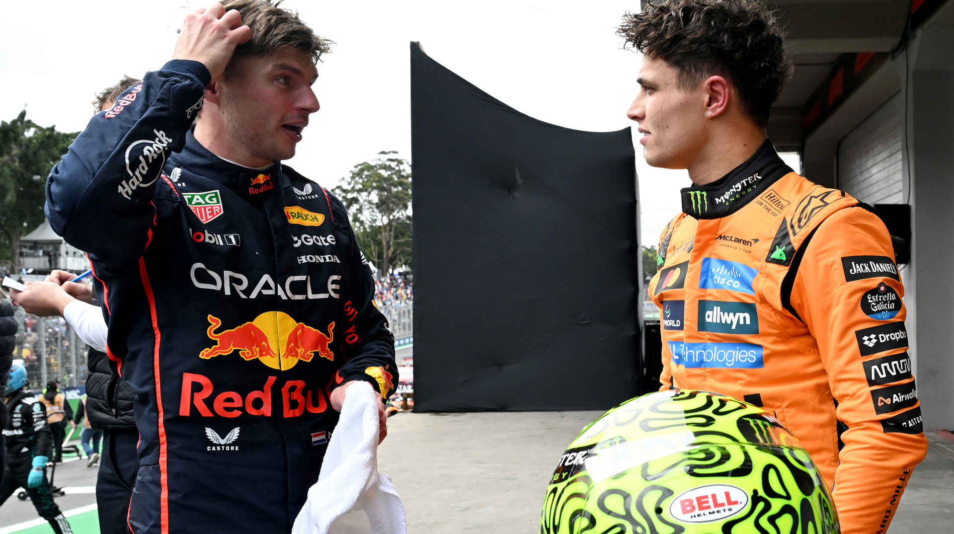 Макс Ферстаппен та Ландо Норріс