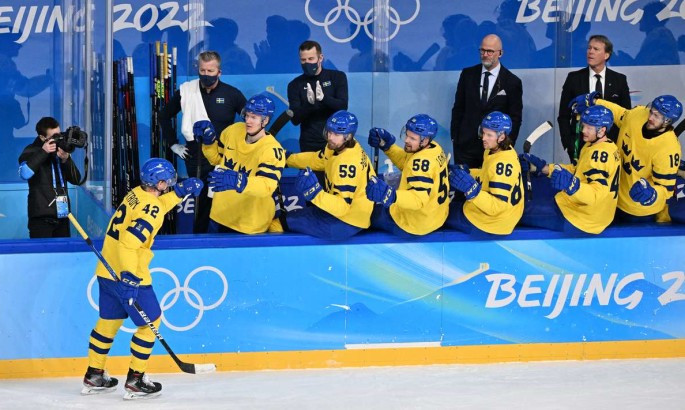Збірна Швеції розгромила Словаччину на олімпійському хокейному турнірі