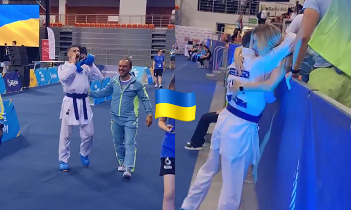 Слава Україні! Заплітний емоційно вигукнув уболівальникам після золота Європейських ігор