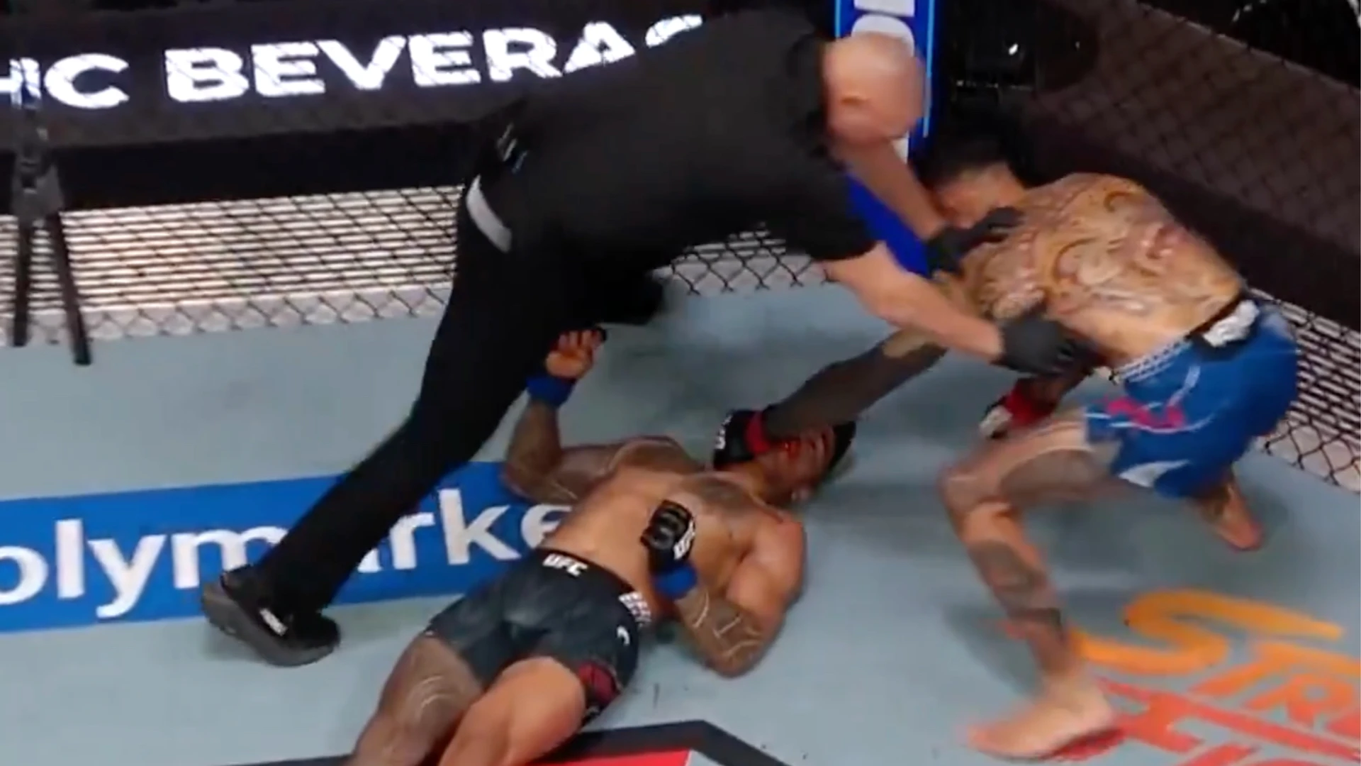 Жорсткий хайкік і миттєвий нокаут: боєць UFC ефектно вирубив суперника на UFC Fight Night 290