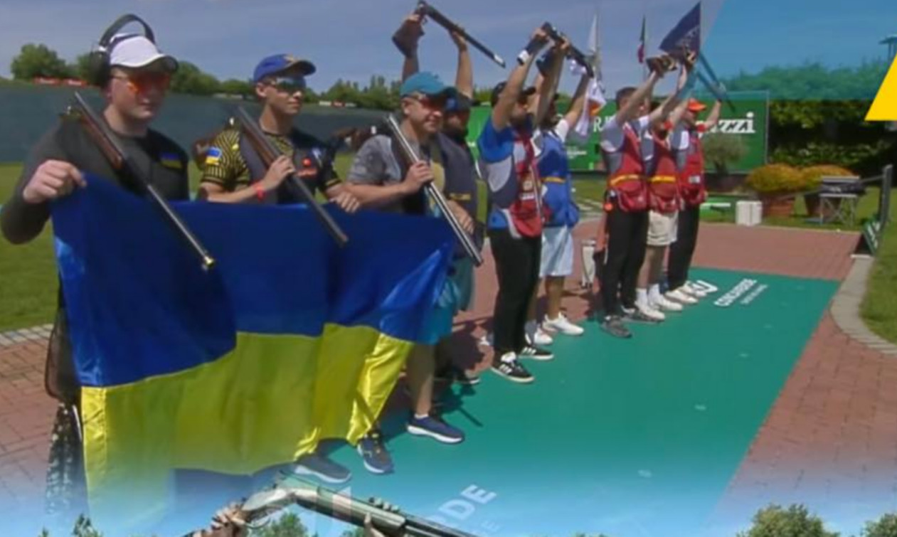 Збірна України здобула медалі на чемпіонаті Європи зі стендової стрільби