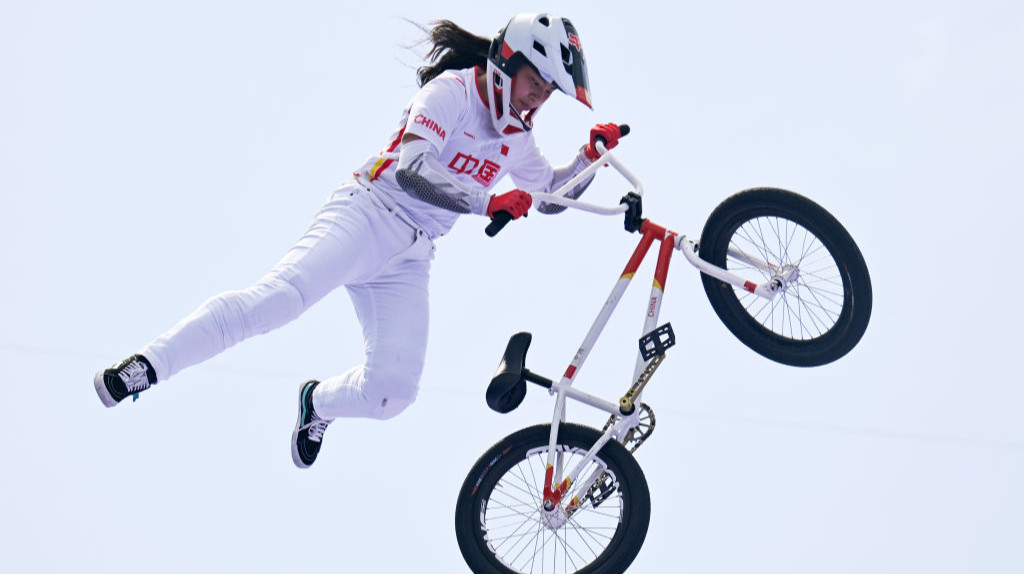 18-летняя китаянка выиграла золото в BMX-фристайле