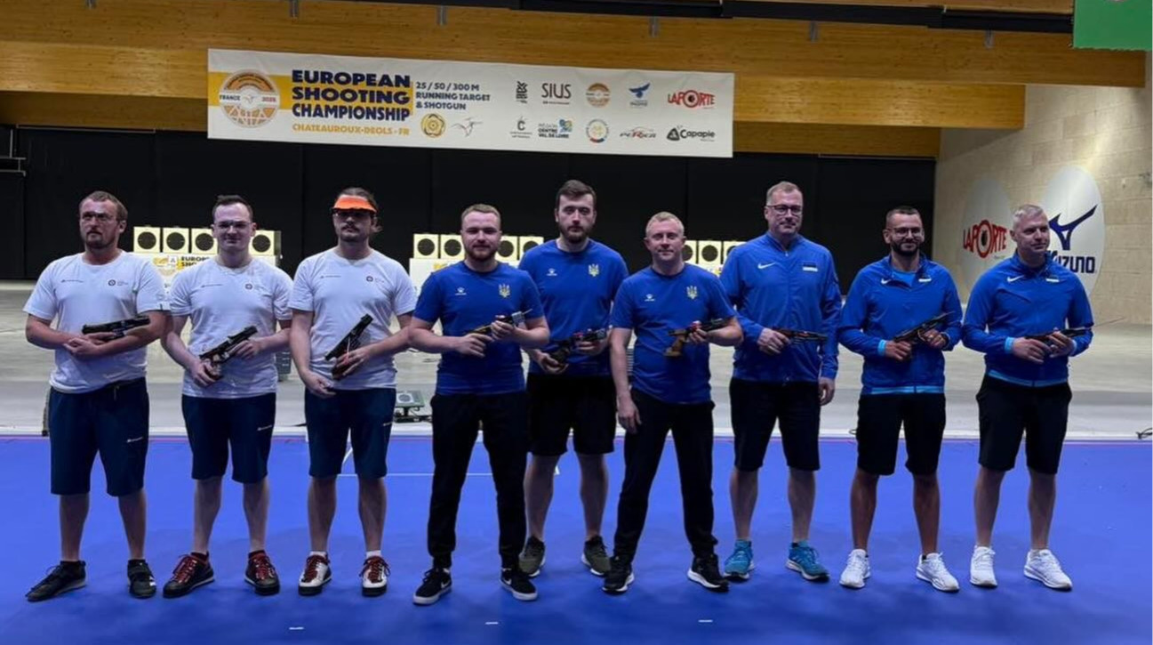 Сборная Украины завоевала золото и бронзу на чемпионате Европы-2025