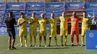Сборная Украины с очередным разгромом пробилась в финал чемпионата Европы-2026