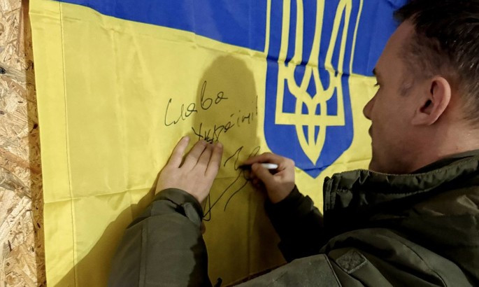 Шевченко відвідав українських захисників на сході країни