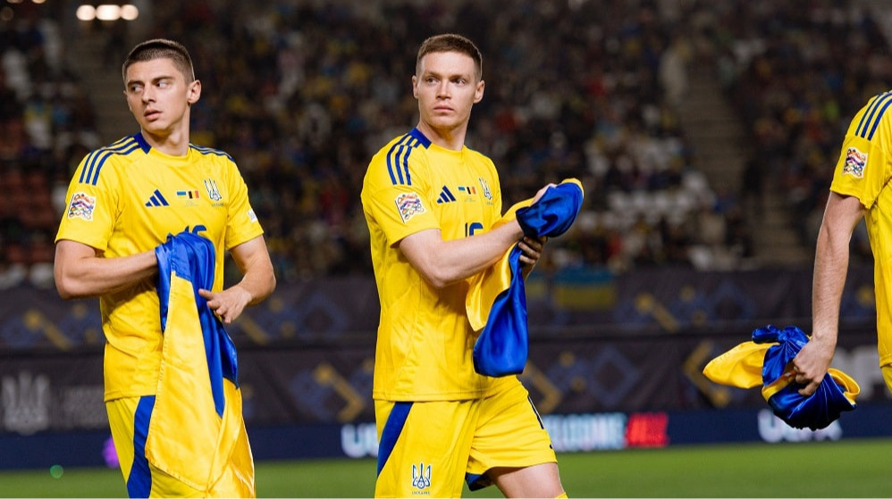 Збірна України назвала стартовий склад на матч зі Швецією