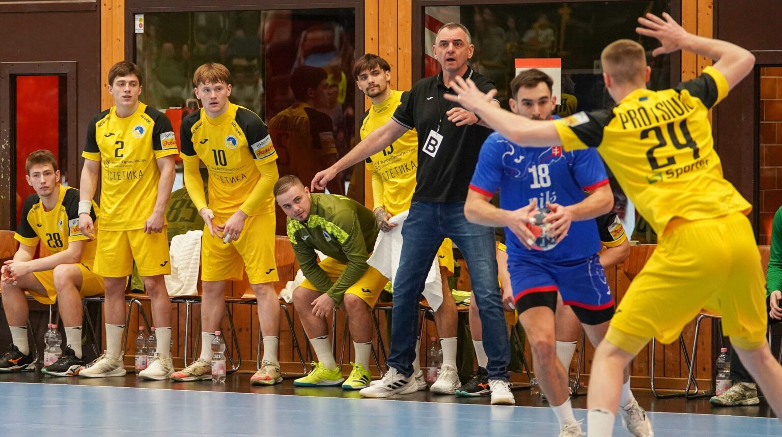 Нам не вистачало восьми гравців: Бражник підбив підсумки матчів проти Словаччини