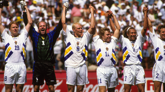 Дві великі футбольні Швеції: від Гре-Но-Лі до страшних гримас Равеллі в Америці