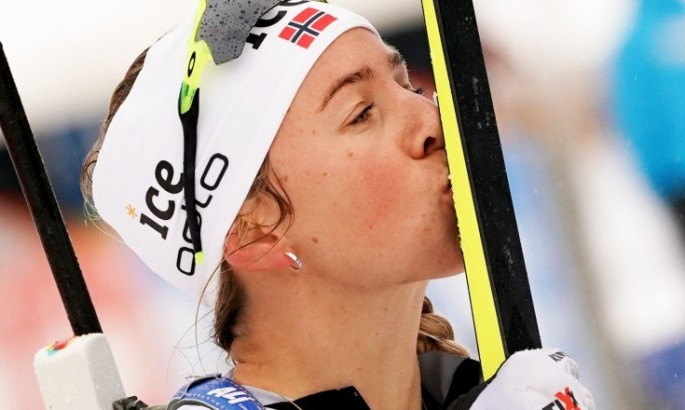 Норвежці хотіли запросити біатлоністку Екгофф для участі у лижній естафеті на Олімпіаді