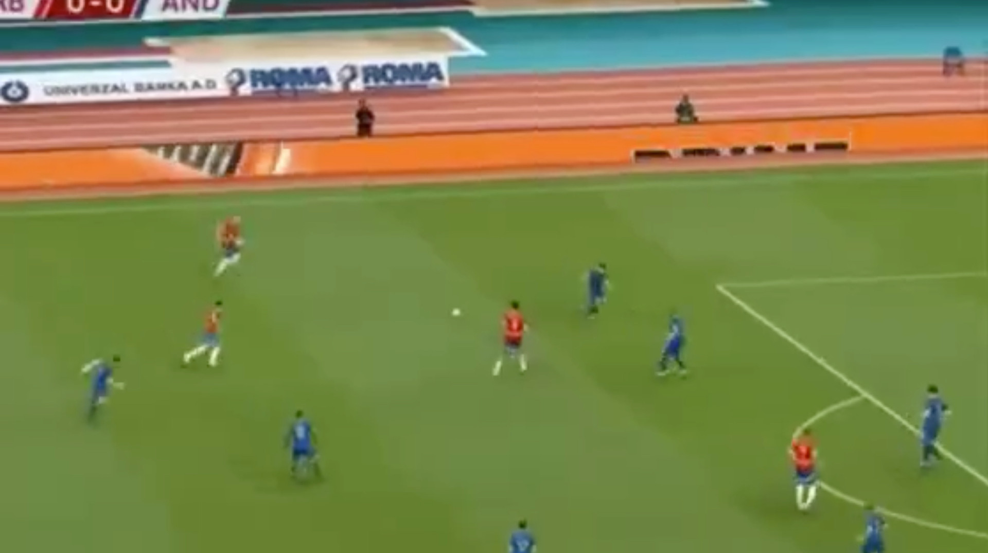 Халтура не пройшла: на сербському телебаченні показали нарізку з відеогри замість огляду матчу збірної