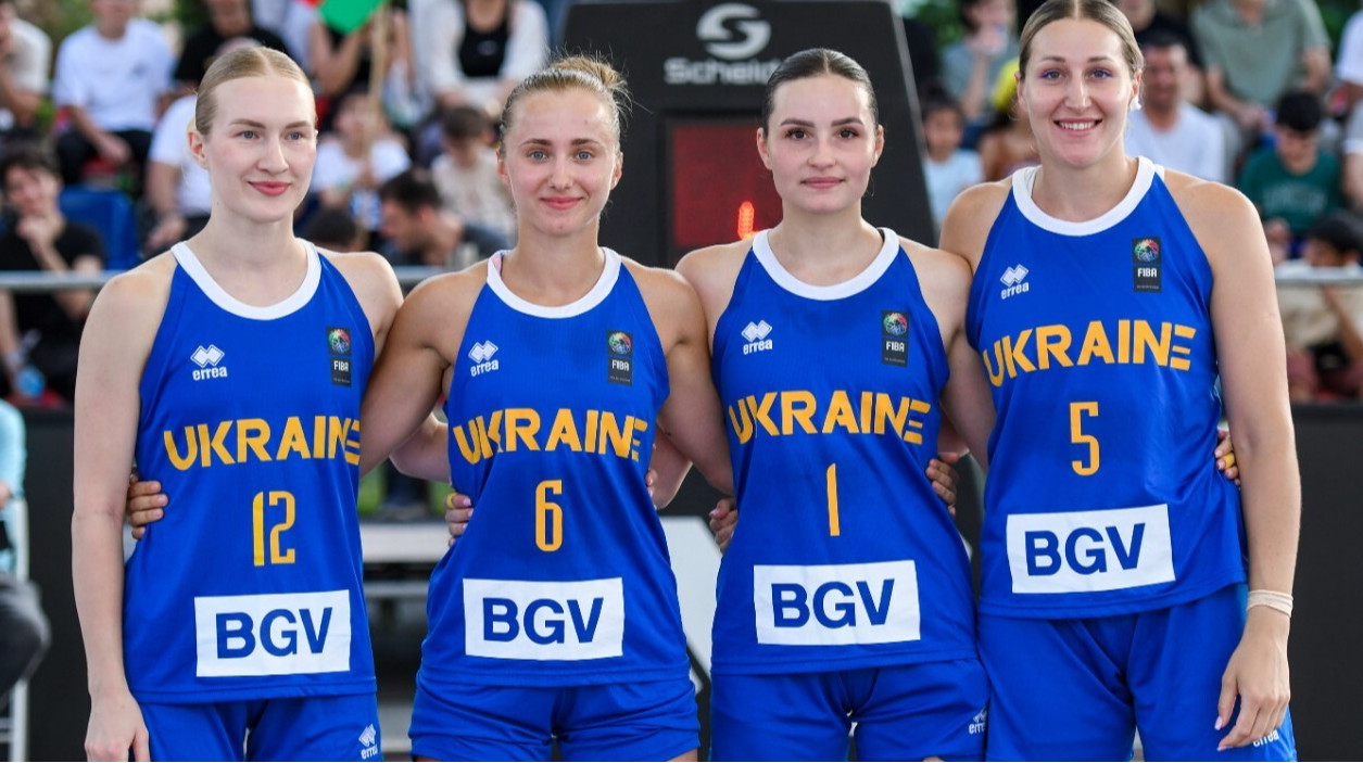 Збірна України 3х3 погіршила позицію у загального заліку Жіночої серії