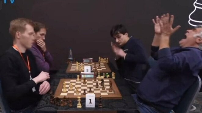 Иванчук криком испугал коллег: легендарный украинец эмоционально отреагировал на поражение чемпиону Европы