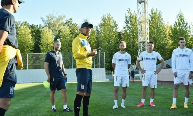 Шевченко назвав заявку на матчі проти Франції, Німеччини та Іспанії