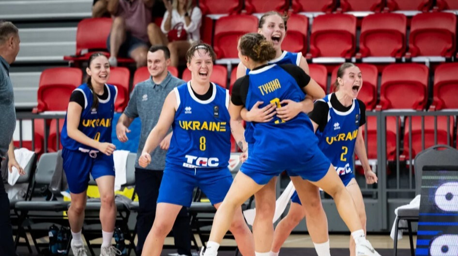 Женская сборная Украины U-20 разгромила Великобританию на старте Евробаскета-2025