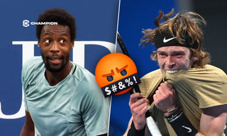 Росіянин Рубльов обматюкав чоловіка Світоліної під час матчу US Open - ВІДЕО