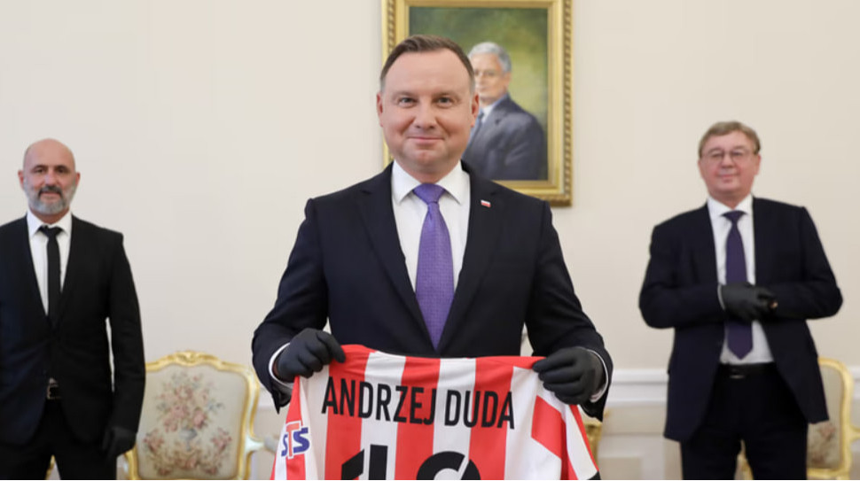 Анджей Дуда назвав свій улюблений футбольний клуб