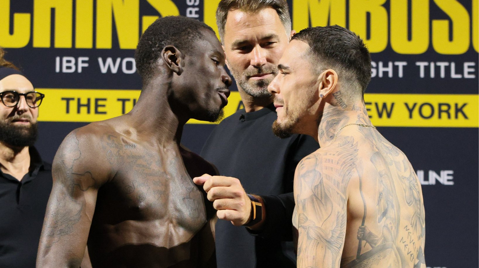 Гітчінс переважив Камбососа перед боєм