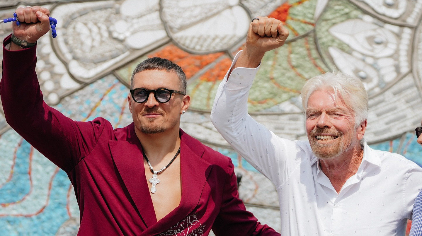 Усик представив у Лондоні мозаїку Боривітер