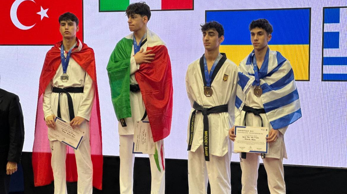 Українець Мірзоєв здобув бронзову медаль на чемпіонат Європи з тхеквондо серед спортсменів до 21 року