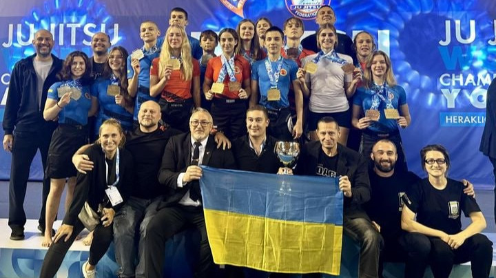 Збірна України посіла друге загальнокомандне місце на чемпіонаті світу з джиу-джитсу серед кадетів, юніорів та молоді