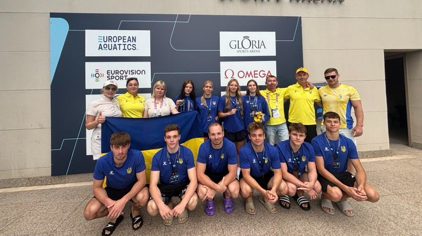 Сборная Украины выиграла медальный зачет чемпионата Европы по прыжкам в воду