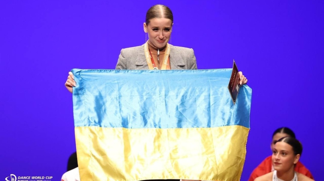 Украинская танцовщица посвятила победу тренеру, который погиб на войне