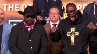 Чісора та Вайлдер провели битву поглядів перед боєм