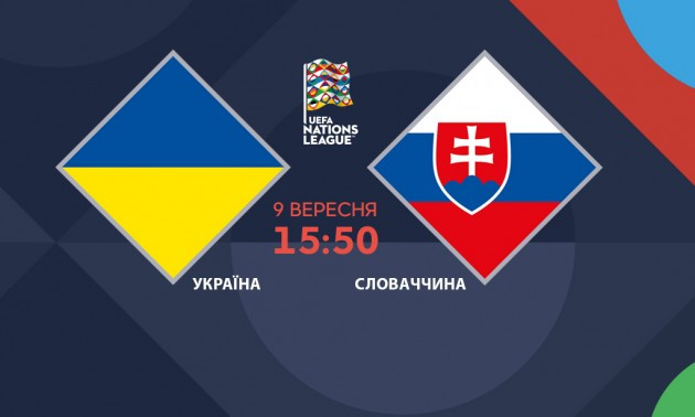 Україна - Словаччина: команди визначилися з формою на матч Ліги націй. ФОТО