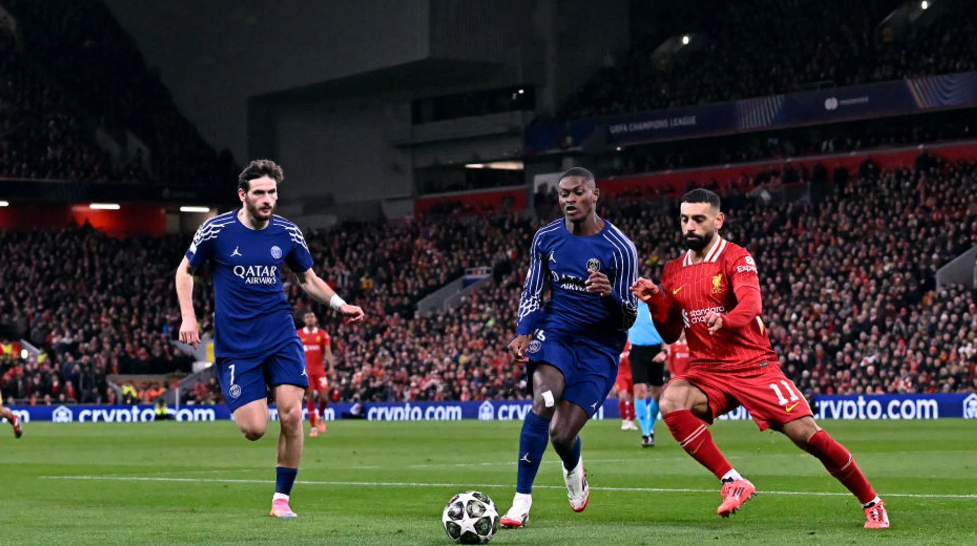 Ліверпуль та ПСЖ визначилися зі складами на матч-відповідь 1/4 фіналу Ліги чемпіонів