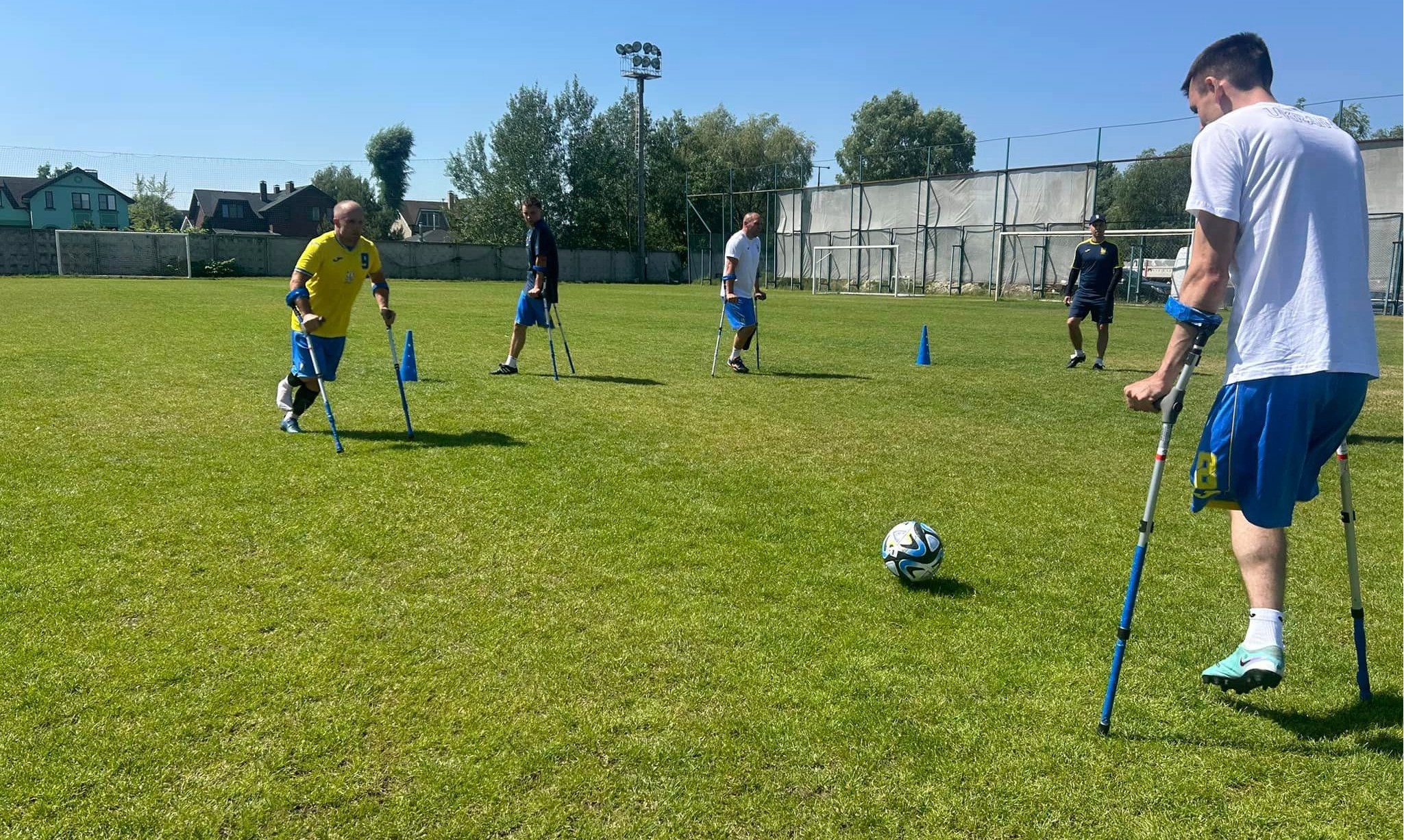 Збірна України з футболу серед гравців з ампутованими кінцівками зіграє проти Бельгії