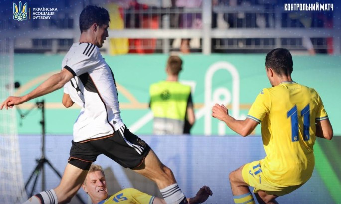 Молодіжна збірна України поступилася Німеччині у контрольному матчі