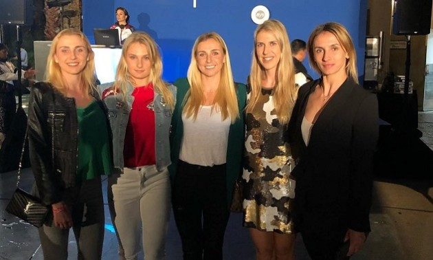 Прекрасні українські тенісистки побували на вечірці в Каліфорнії