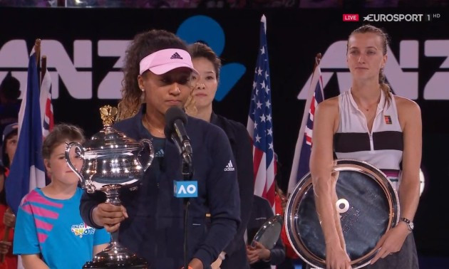 Осака вперше в кар'єрі перемогла на Australian Open