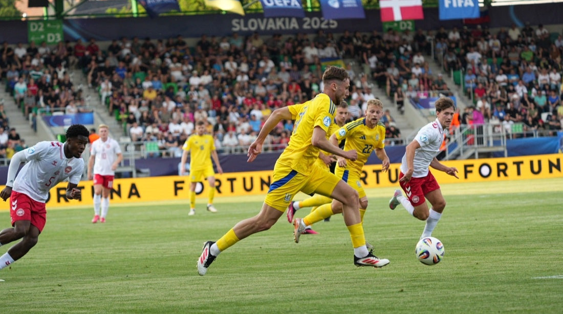 Вингер сборной Дании: Понимали, что Украина – очень сильный соперник