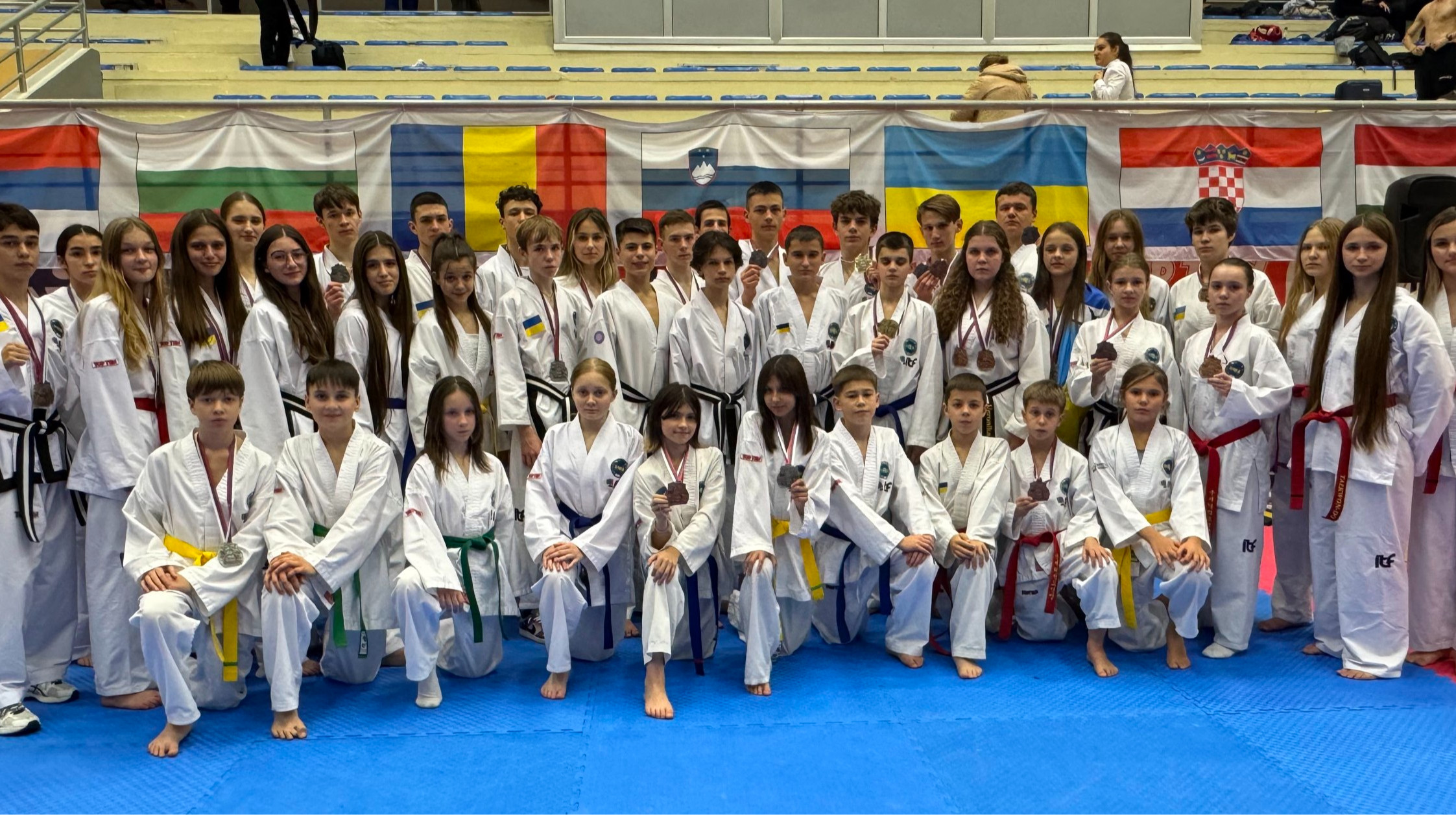 Сборная Украины выиграла 30 медалей на международном турнире IV Open Balkan Cap по тхэквондо